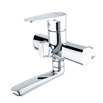 Змішувач для ванни з литим поворотним виливом 150 мм EDN3-A