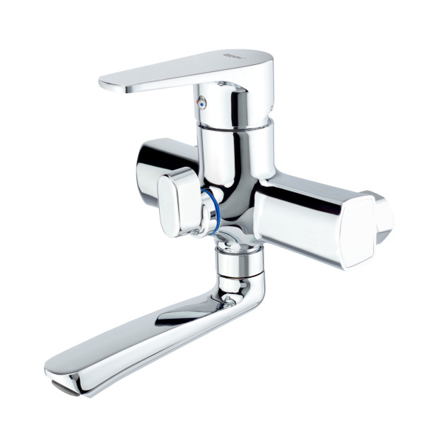 Змішувач для ванни з литим поворотним виливом 150 мм EDN3-A