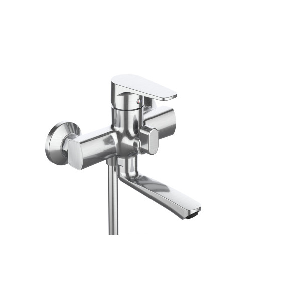 Змішувач для ванни з литим поворотним виливом 150 мм EDN3-A166KH