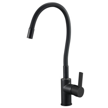 Змішувач для кухонної мийки з гнучким виливом EDN4-F-YB