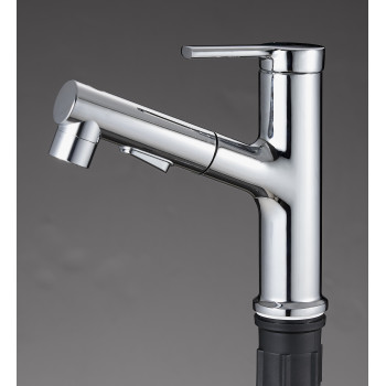 Змішувач для кухонної мийки з висувною лійкою KFL10-A012