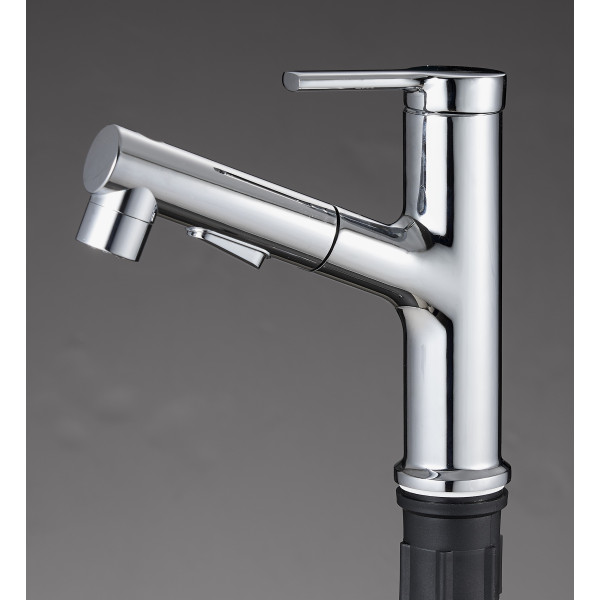 Змішувач для кухонної мийки з висувною лійкою KFL10-A012