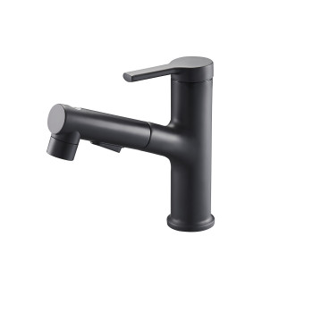 Змішувач для кухонної мийки з висувною лійкою KFL10-A012YB