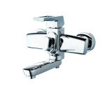 Змішувач для ванни з литим поворотним виливом 140 мм NEF3