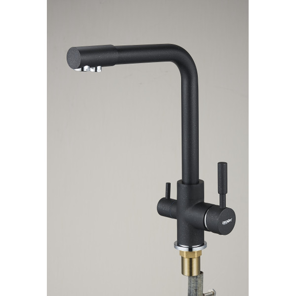 Змішувач для кухонної мийки та фільтрованої питної води SAF18-KB