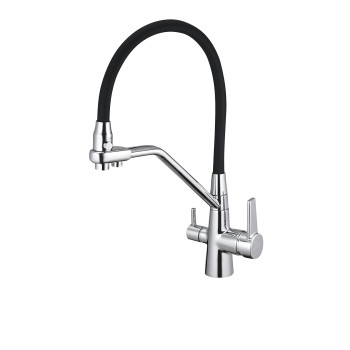 Змішувач для кухонної мийки та фільтрованої питної води SAM18-F165YB