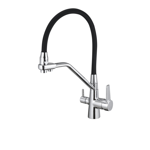 Змішувач для кухонної мийки та фільтрованої питної води SAM18-F165YB