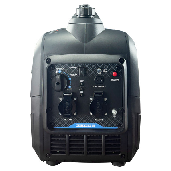 Інверторний бензиновий генератор закритого типу 3,5 кВт Zegor DIN-MUTE3500
