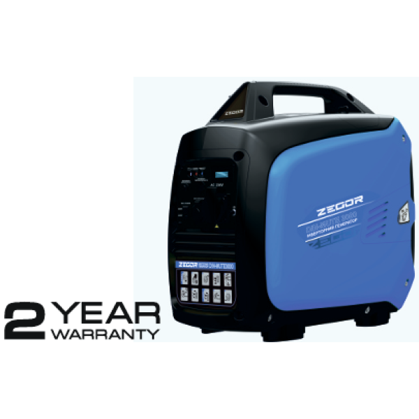 Інверторний бензиновий генератор закритого типу 3 кВт Zegor DIN-MUTE3000