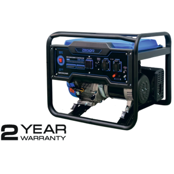 Бензиновий генератор 6 кВт Zegor DNB-5555