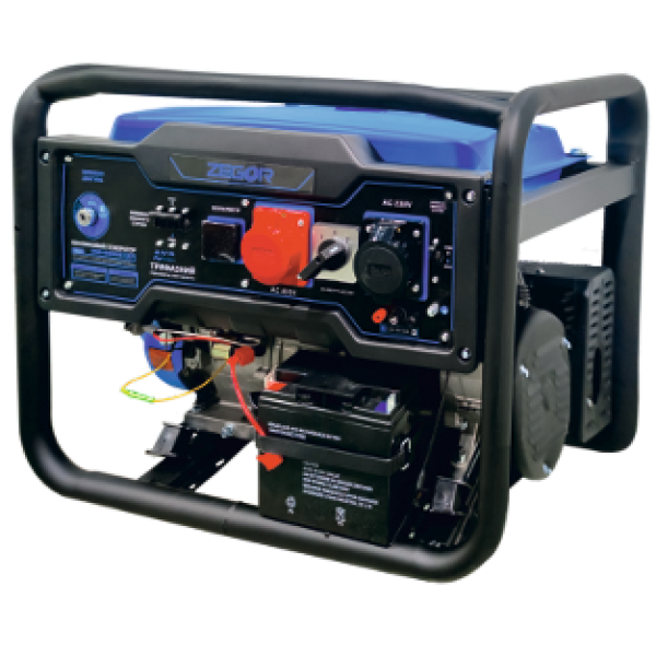 Бензиновий генератор 10 кВт Zegor DNB-9999WET(EP)