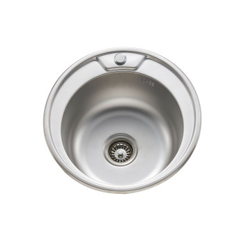 Мийка вирізна DECOR 0.8mm-180mm без сифона MD-4646ST( MD-4949T )