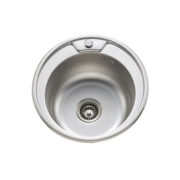Мийка вирізна DECOR 0.8mm-180mm без сифона MD-4646ST( MD-4949T )