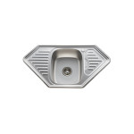 Мийка вирізна DECOR 0.8mm-180mm  MD-9550R