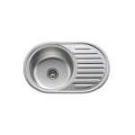 Мийка вирізна DECOR 0.8mm-180mm без сифона MD-7750SN