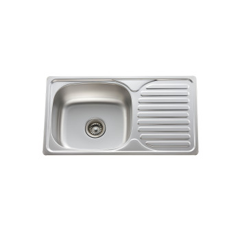 Мийка вирізна DECOR 0.8mm-180mm без сифона ME-7642SN