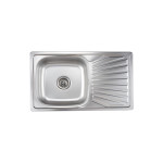Мийка вирізна  SATIN 0.6mm-160mm без сифона MT-7848EN