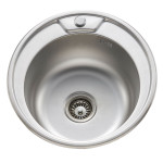 Мийка вирізна DECOR 0.8mm-180mm без сифона MD-4646ST( MD-4949T )