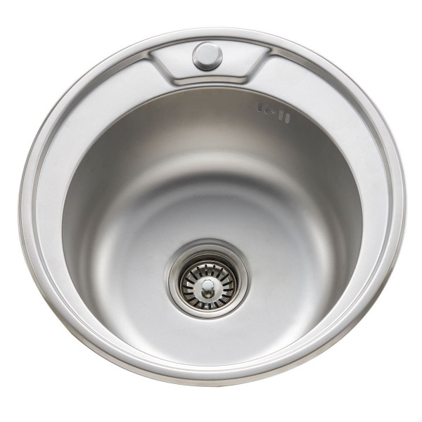 Мийка вирізна DECOR 0.8mm-180mm без сифона MD-4646ST( MD-4949T )