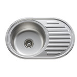 Мийка вирізна DECOR 0.8mm-180mm без сифона MD-7750SN