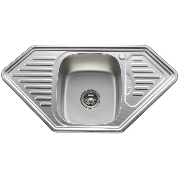 Мийка вирізна DECOR 0.8mm-180mm  MD-9550R
