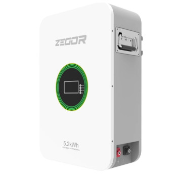 Літій-залізо-фосфатний Zegor YCB-LFP24-200 5.2 кВт.год