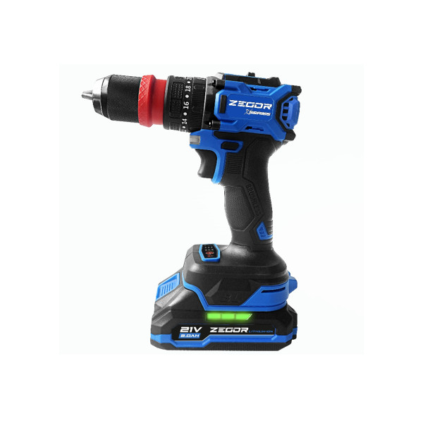 Шуруповерт Zegor CDAX-21BLHQ Шуруповерт Zegor CDAX-21BLHQ